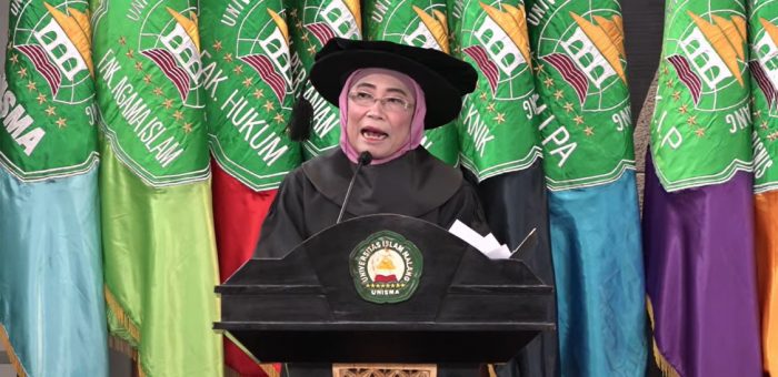 Unisma Kukuhkan Guru Besar Pendidikan Inklusif; Prof. Dr. Dra. Luluk Sri Agus Prasetyoningsih, M.Pd