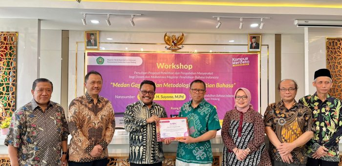 Workshop Penulisan Proposal Penelitian dan Pengabdian Masyarakat bagi Dosen dan Mahasiswa “Medan Gagasan dan Metodologi Penelitian Bahasa”
