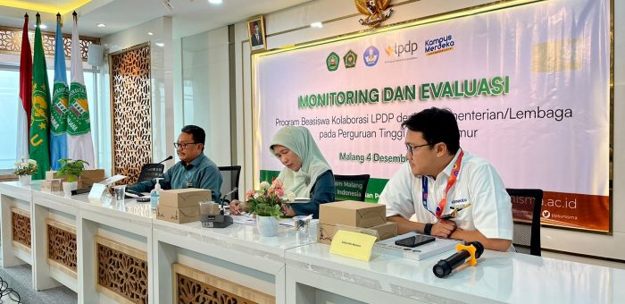 Pelaksanaan Monitoring dan Evaluasi Program beasiswa Kolaborasi LPDP dengan Kementerian/Lembaga pada Perguruan Tinggi di Jawa Timur