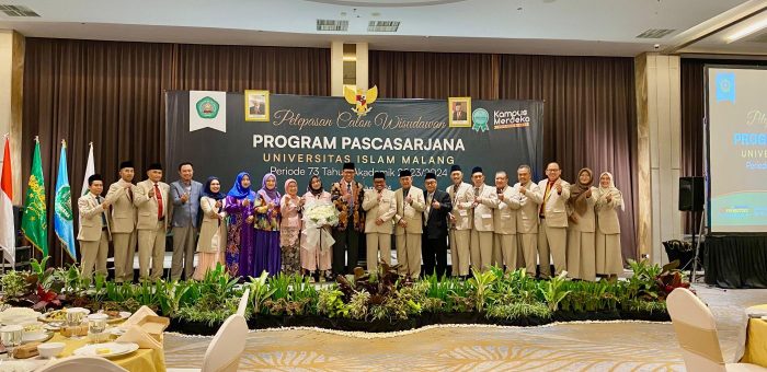 Pascasarjana Berikan Ucapan Terima Kasih kepada Prof. Maskuri pada Pelepasan Wisudawan ke-73