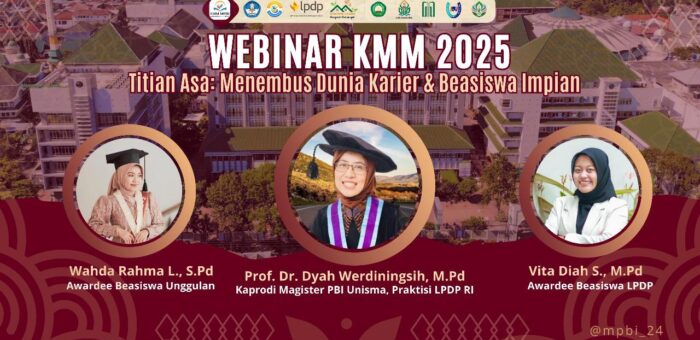 Webinar Titian Asa Unisma: Menembus Dunia Karier dan Beasiswa Impian